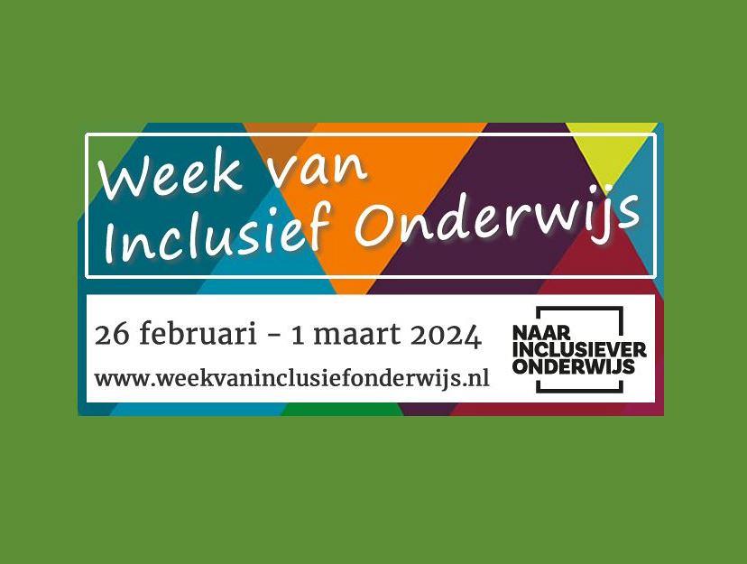 Nieuwe Week van Inclusief Onderwijs in 2024 