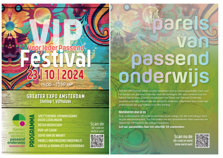 Uitnodiging VIP Festival